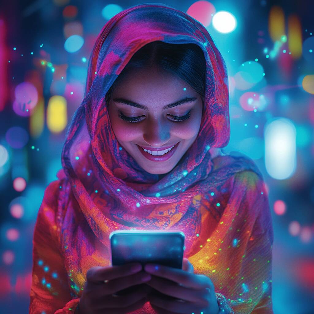 Bangladeshi user logging into l78 platform on mobile with a smile